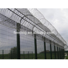 galvanisation à chaud chaude haute sécurité système de clôture de protection de l&#39;aéroport